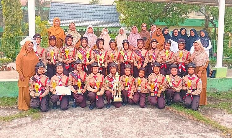 Pramuka SMP Babussalam Pekanbaru Terus Ukir Prestasi, Kali Ini Juara Umum Festival GMAC Scout 2026